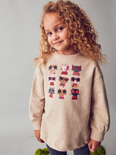 Mayoral Conjunto Pullover Leggings Canale 15-04722-036 Plomo
