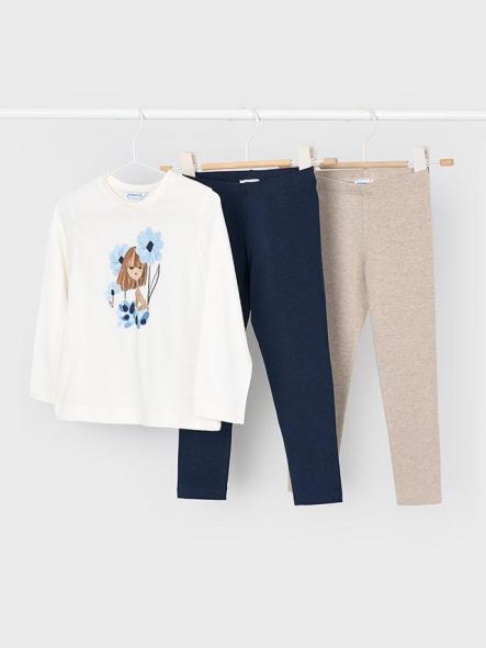 Mayoral Conjunto Leggings 2 Pantalones 15-04724-046 Marino