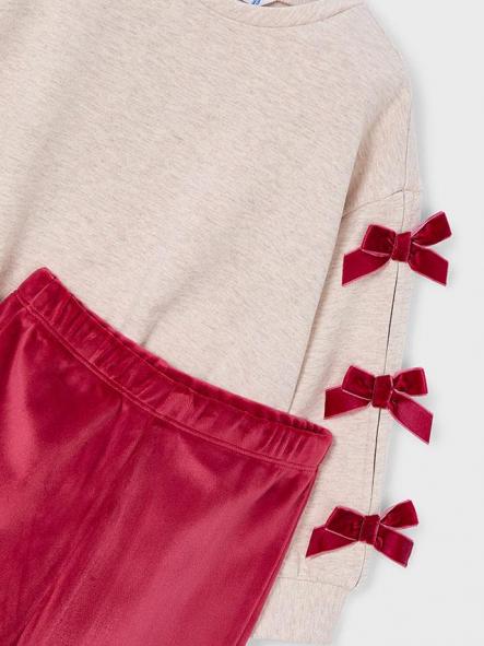 Mayoral Conjunto Leggins Pullover 15-04725-042 Cereza [2]