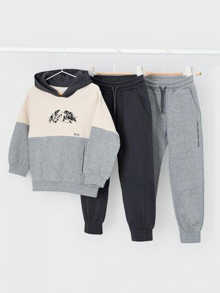 Mayoral Chandal Pullover 2 Pantalones 15-04804-049 Niebla