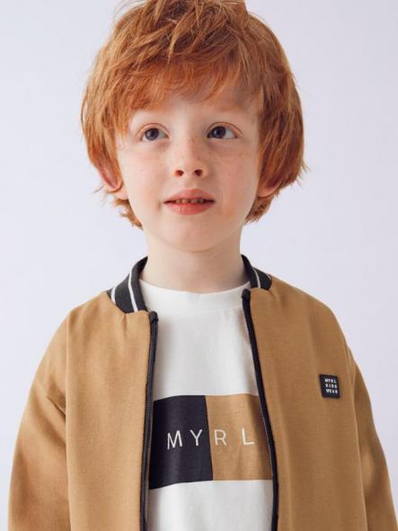 Mayoral Chandal Bomber Camiseta 15-04810-077 Caramelo [1]