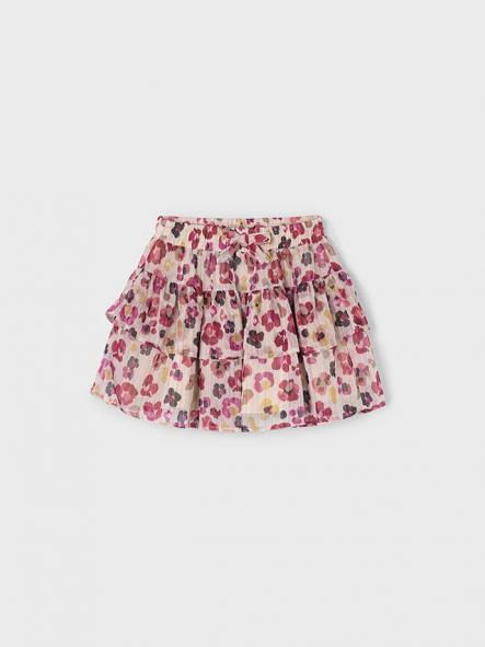 Mayoral Falda Gasa Estampada 15-04902-079 Cereza [2]