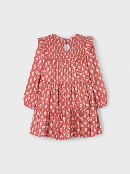 Mayoral Vestido Viella Estampado 15-04912-040 Tandoori [4]