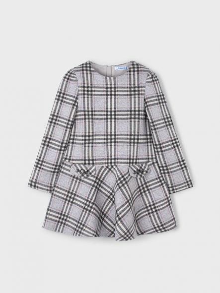 Mayoral Vestido Punto Jacquard 15-04921-088 Plata [3]