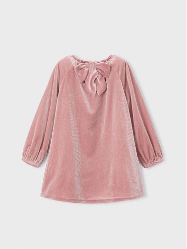 Mayoral Vestido Terciopelo Brillo 15-04923-046 Maquillaje [1]