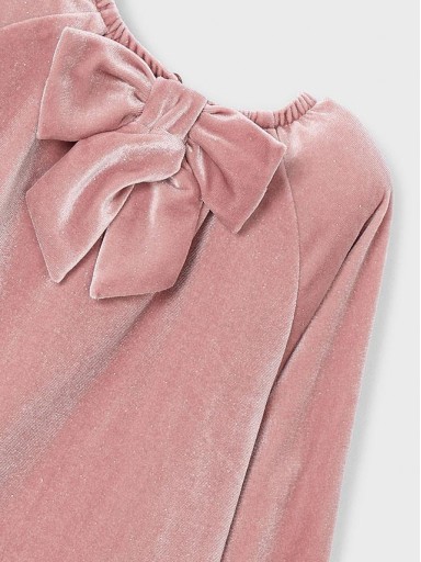 Mayoral Vestido Terciopelo Brillo 15-04923-046 Maquillaje [2]