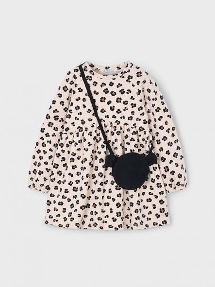Mayoral Vestido Felpa Bolso 15-04926-055 Arena [3]