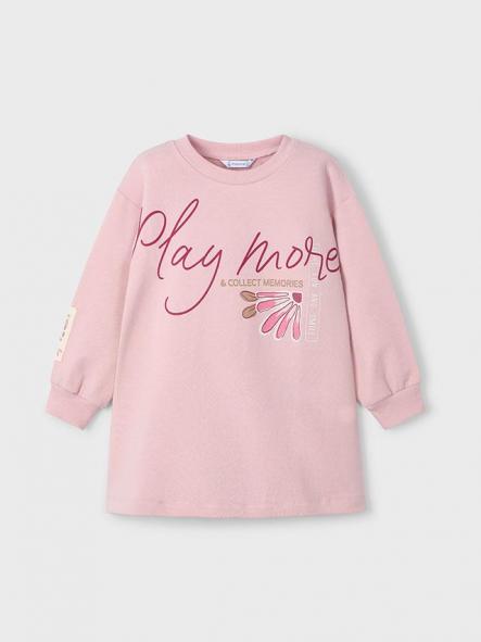 Mayoral Vestido Felpa Evase 15-04929-067 Nude