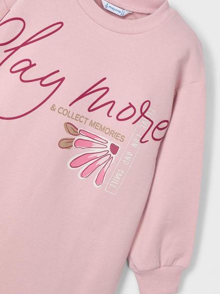 Mayoral Vestido Felpa Evase 15-04929-067 Nude [2]