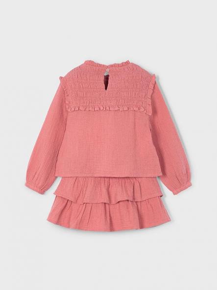 Mayoral Conjunto Falda Algodon Plumeti 15-04933-072 Sienna [1]