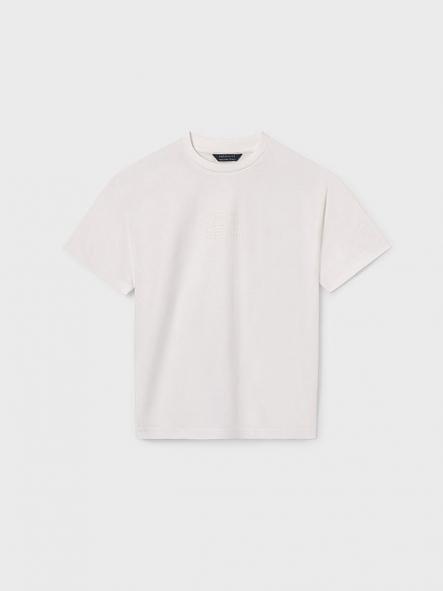 Mayoral Camiseta M/C Print Relieve 15-07001-017 Nata [1]