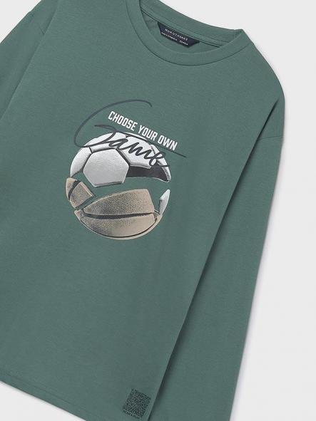 Mayoral Camiseta M/L Photoprint 15-07003-026 Pino [2]