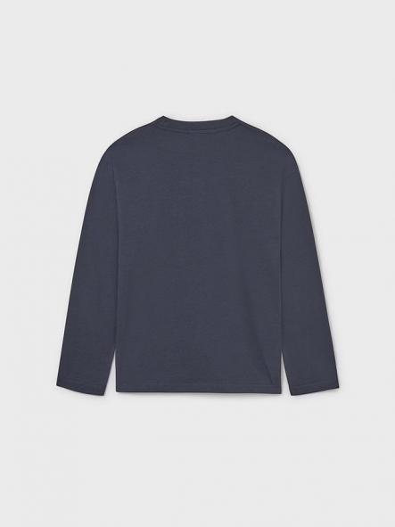 Mayoral Camiseta M/L Bolsillo 15-07009-037 Marino [4]