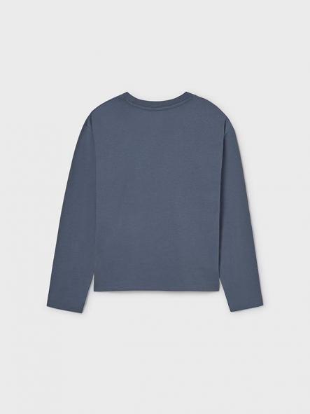 Mayoral Camiseta M/L "Iceberg" 15-07011-037 Acero [2]