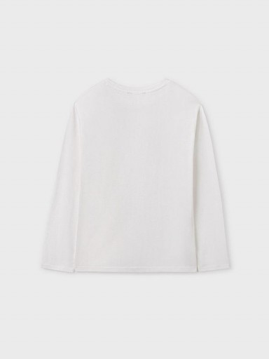 Mayoral Camiseta M/L Embossed 15-07012-043 Nata [2]
