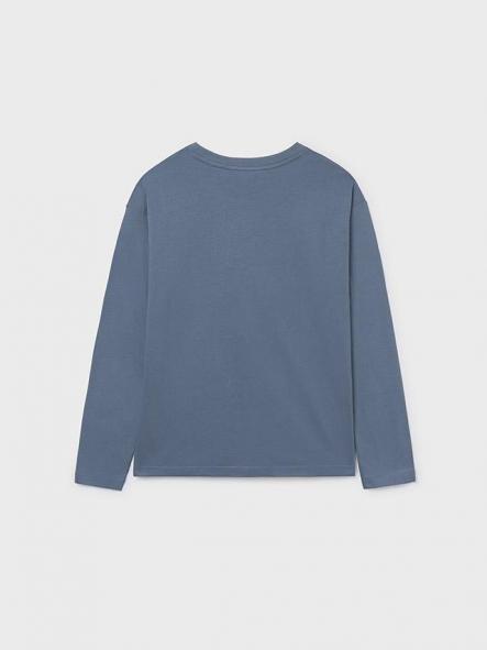 Mayoral Camiseta M/L Embossed 15-07012-044 Acero [1]