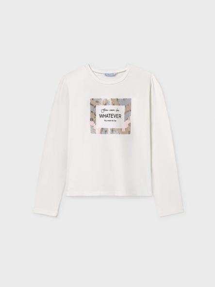 Mayoral Camiseta M/L Bordada 15-07018-088 Nata.nude [2]
