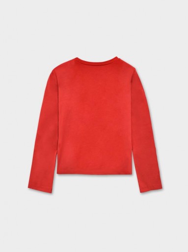 Mayoral Camiseta M/L Bordada 15-07018-091 Rojo [1]