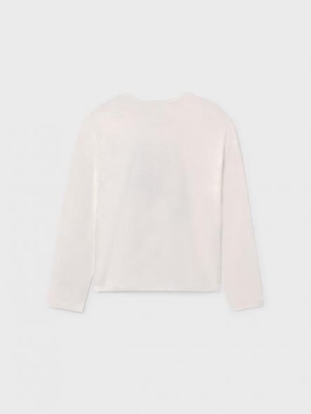 Mayoral Camiseta M/L Flor 15-07020-091 Nata.caz [1]