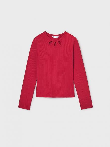 Mayoral Camiseta M/L Canale Cut Out 15-07022-010 Rojo [3]