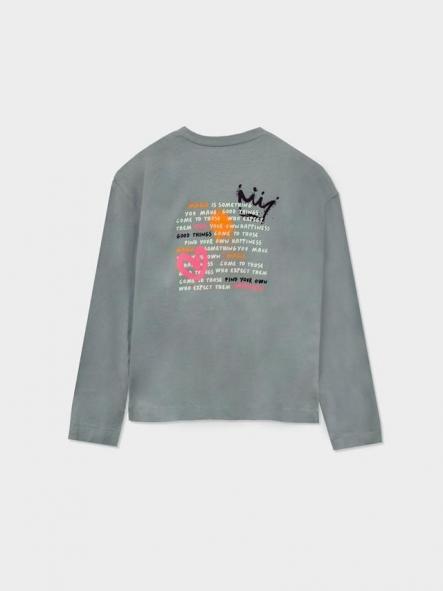 Mayoral Camiseta M/L Oversize 15-07025-026 Lago [2]