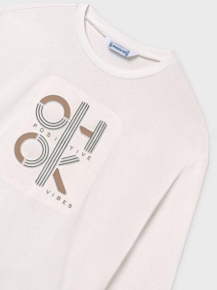 Mayoral Camiseta M/L OK 15-07028-014 Nata [5]