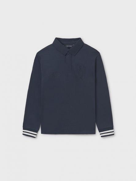 Mayoral Polo M/L Contrastes 15-07101-058 Marino [1]