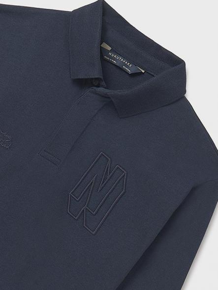 Mayoral Polo M/L Contrastes 15-07101-058 Marino [3]