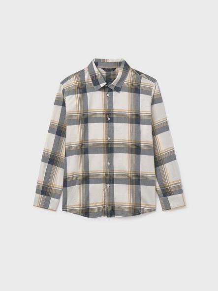 Mayoral Camisa M/L Cuadros 15-07107-049 Marino [3]