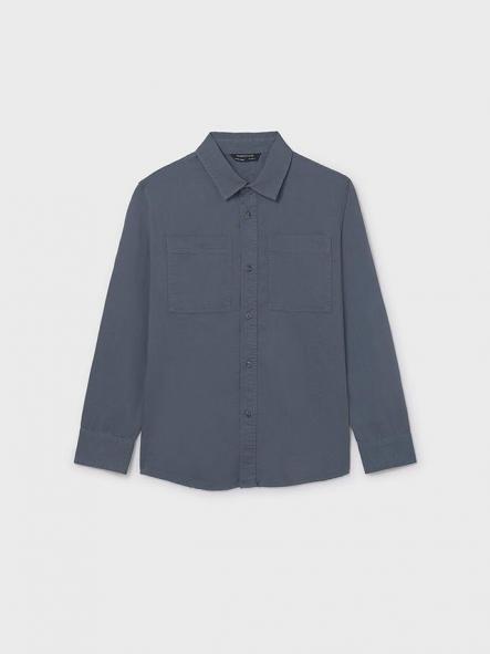 Mayoral Camisa M/L Utility 15-07109-072 Acero [1]