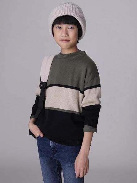 Mayoral Jersey Bloques 15-07303-057 Oliva