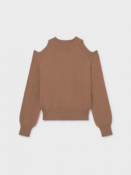 Mayoral Jersey Cut Out 15-07312-074 Cacao [3]