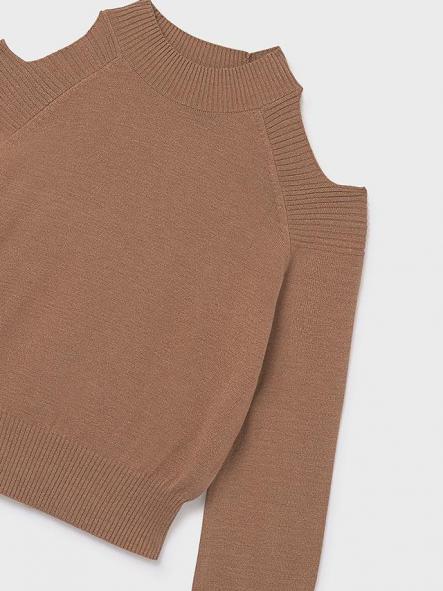 Mayoral Jersey Cut Out 15-07312-074 Cacao [5]