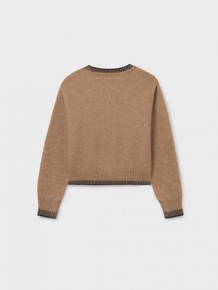 Mayoral Jersey Jacquard 15-07316-093 Camel [2]