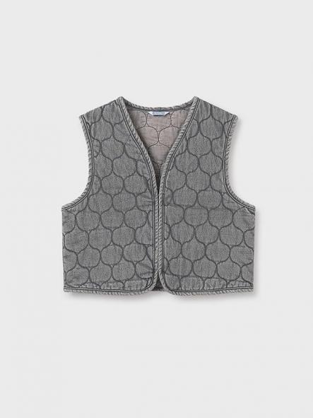 Mayoral Chaleco Denim Acolchado 15-07319-010 Gris [3]