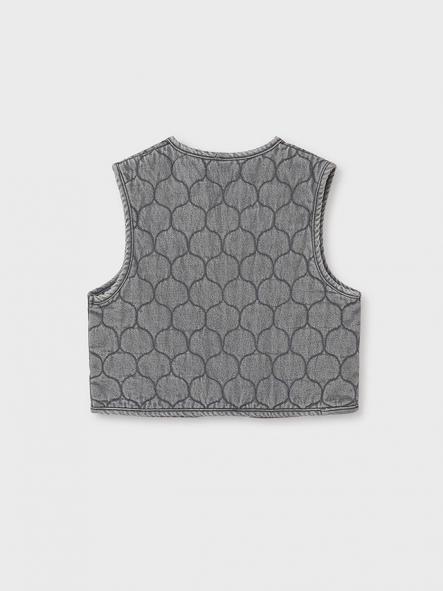 Mayoral Chaleco Denim Acolchado 15-07319-010 Gris [4]