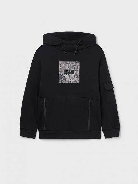 Mayoral Pullover Contraste Plana 15-07403-082 Negro [1]