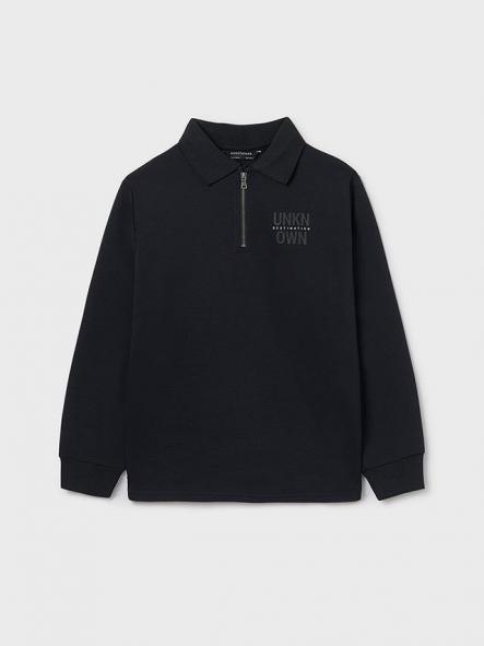 Mayoral Pullover Cremallera 15-07408-016 Negro