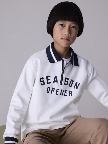 Mayoral Pullover Cremallera 15-07408-017 Nata