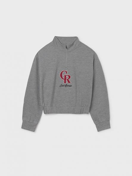 Mayoral Pullover Cremallera 15-07424-022 Acero.vig [2]