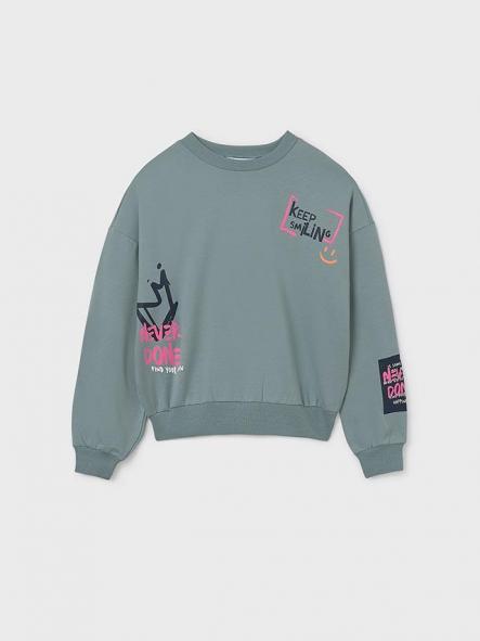 Mayoral Pullover Print 15-07426-032 Lago