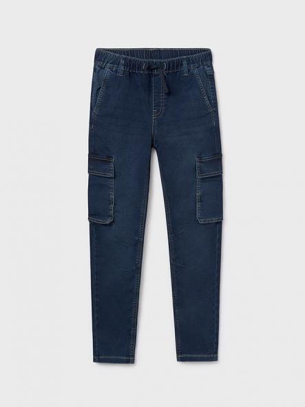 Mayoral Pantalón Soft Denim Jogger 15-07560-027 Oscuro [1]
