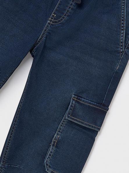 Mayoral Pantalón Soft Denim Jogger 15-07560-027 Oscuro [3]