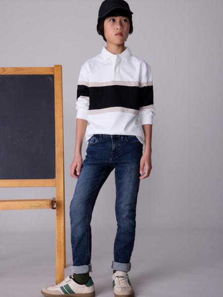 Mayoral Pantalón Soft Denim 15-07570-058 Blue.black [2]