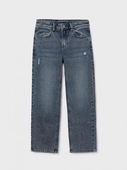 Mayoral Pantalón Denim Wide Fit 15-07571-044 Dirty.blue [1]