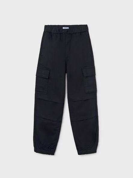 Mayoral Pantalón Largo Parachute 15-07575-080 Negro