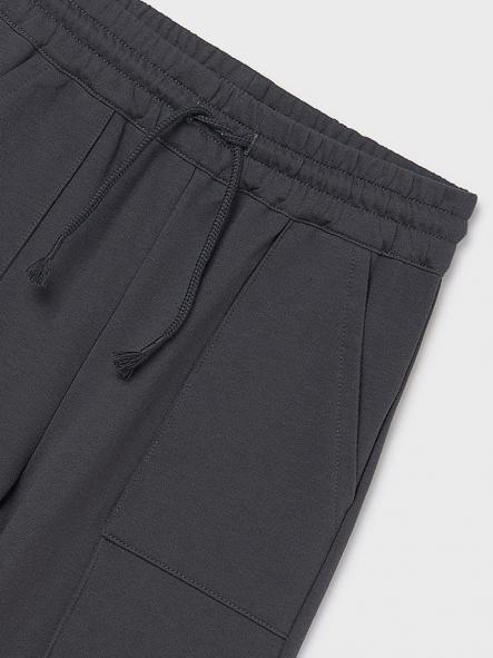 Mayoral Pantalón Largo Felpa Wide Leg 15-07579-010 Plomo [3]