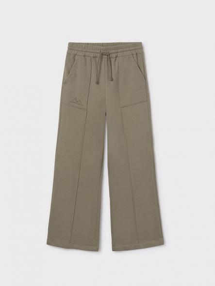 Mayoral Pantalón Largo Felpa Wide Leg 15-07579-011 Oliva [2]