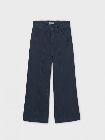 Mayoral Pantalón Largo Sarga Wide Leg 15-07580-027 Petroleo [1]
