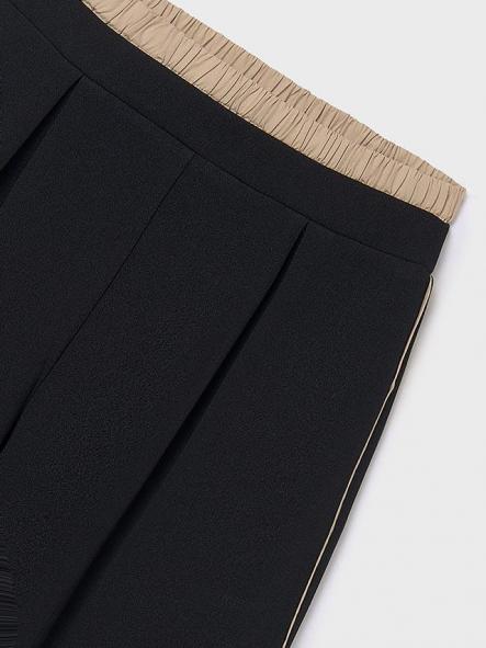 Mayoral Pantalón Largo Doble Cintura 15-07581-017 Negro [3]